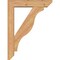 Ekena Millwork Funston Slat Smooth Bracket w/ Offset Brace, Western Red Cedar, 5 1/2"W x 24"D x 32"H BKT0604X24X32FST06SWR - alternate 3